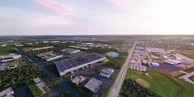 Northwood Business Park Rendering Aerial