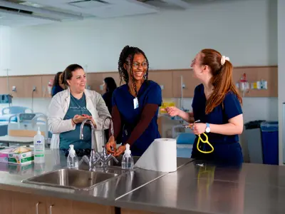 Ontario Tech University Health Sciences students