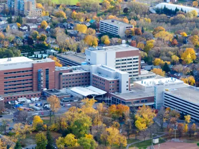 Lakeridge Health aerial photo