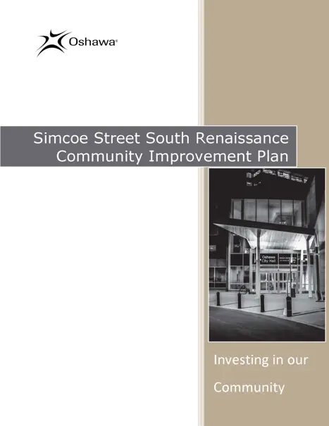 Cover of Simcoe Street South CIP