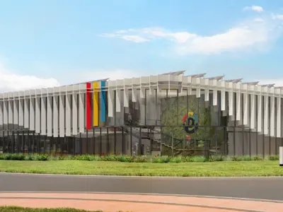 Oshawa Power new building rendering