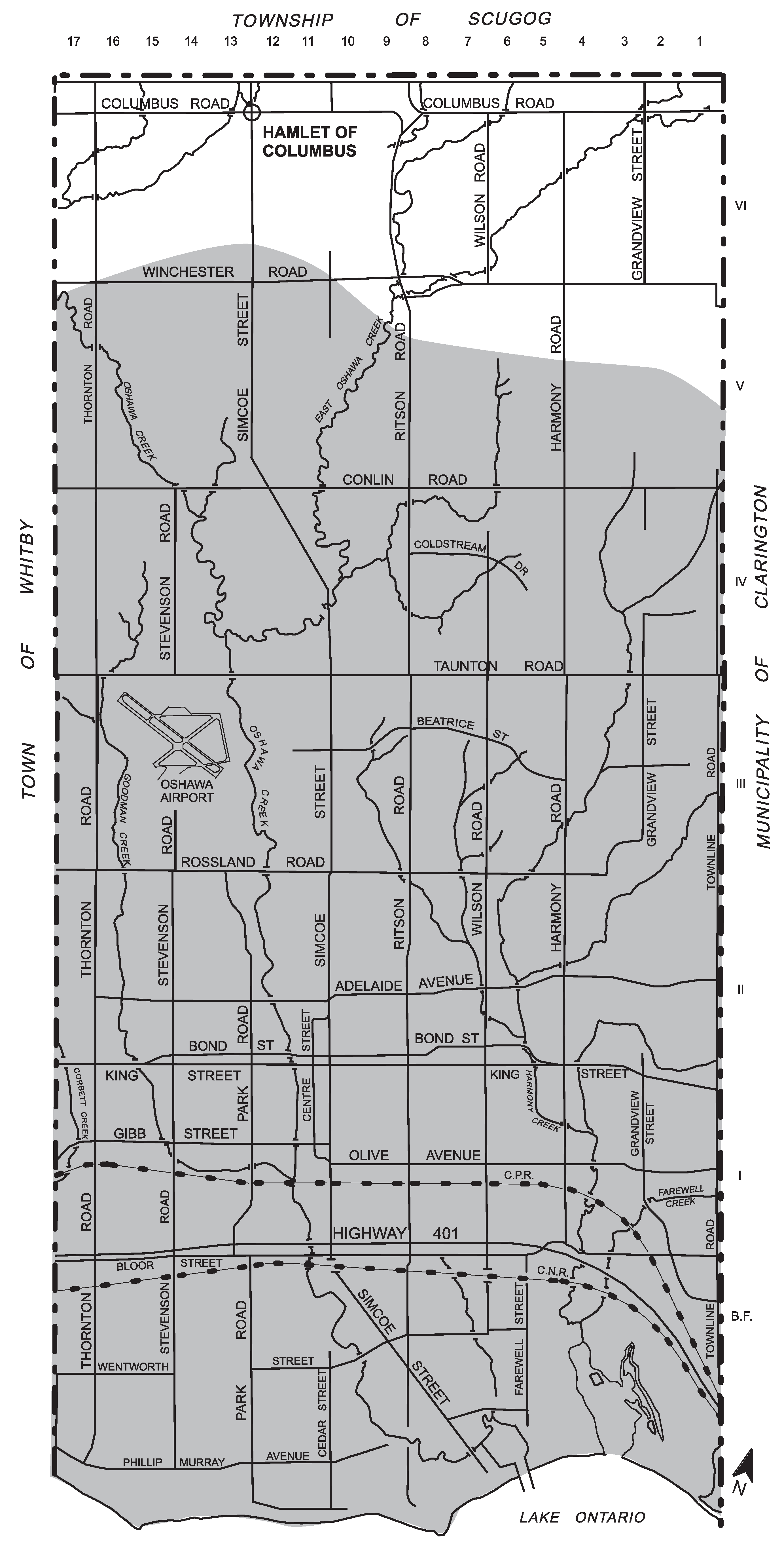 Map of area